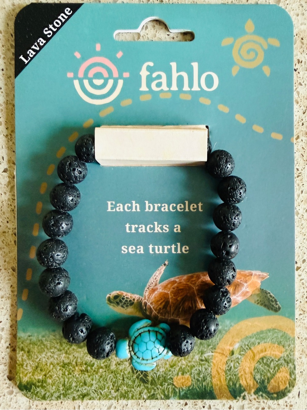 Volcom blue and teal sea turtle conservation packaging